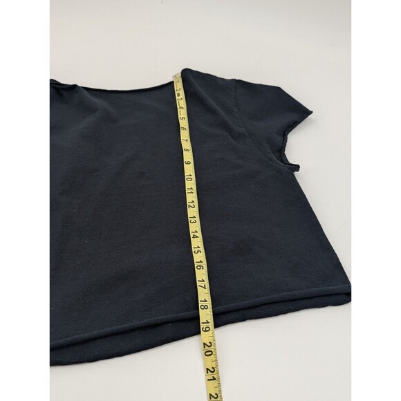 The Simpsons Kwik-E-Mart Distressed Cut up Stained Cropped T-Shirt Size Large - Picture 5 of 8
